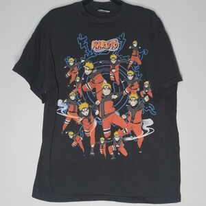 Naruto Shippuden Shadow Clone T Shirt Single Stitch Size XL Double Sided Tultex